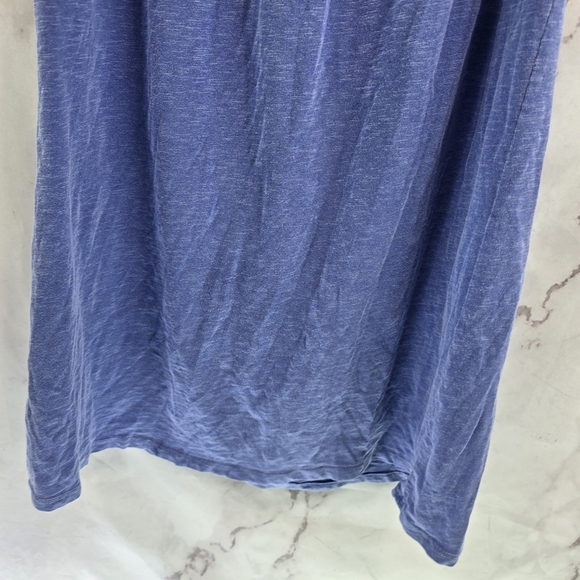 Sundry Dress Womens 0 XS Blue Mini Off Shoulder Cover Up Stretch Knit Flounce - Picture 7 of 9